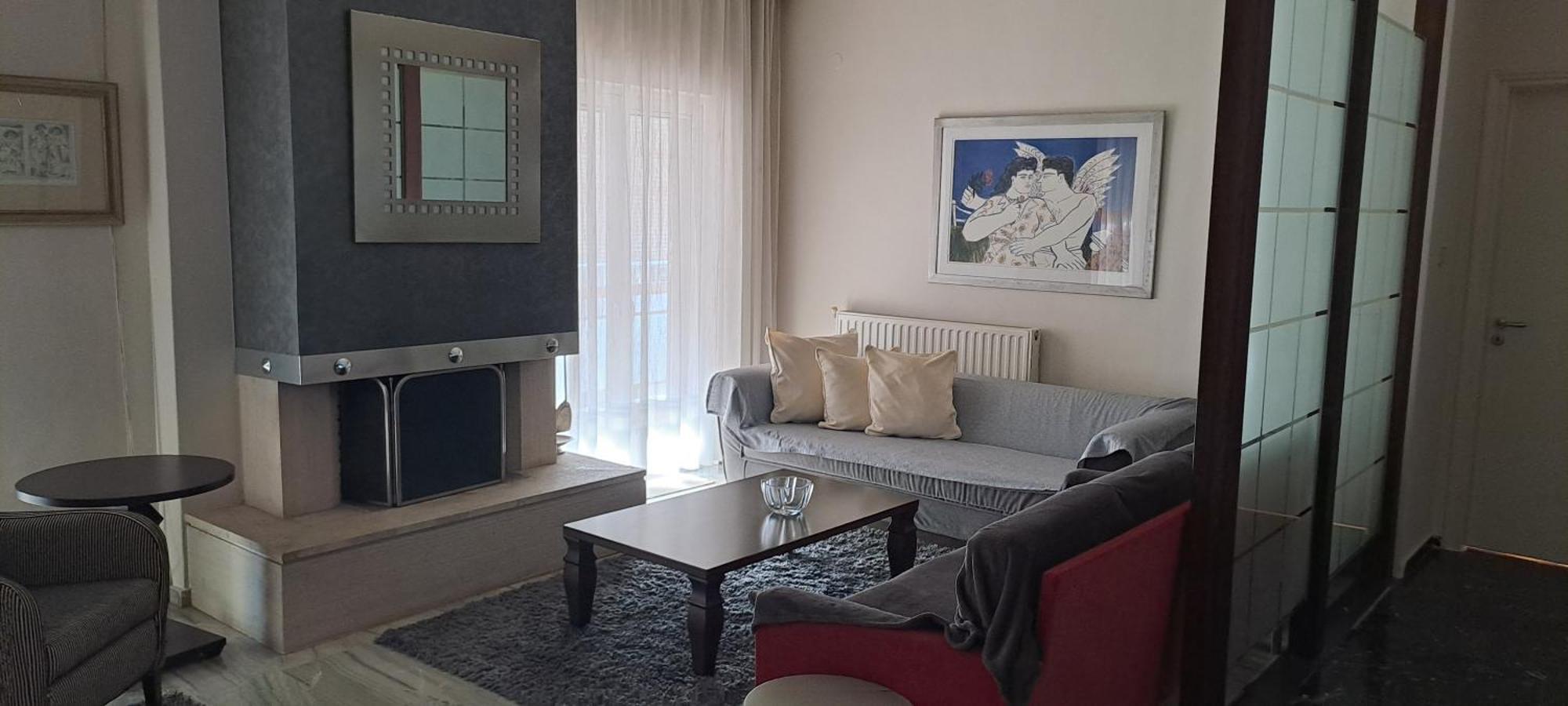 Elegante Apartamento Centrale Tríkala Exteriör bild